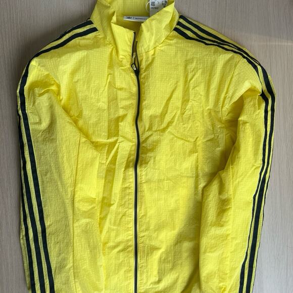 Adidas Human Race Yellow Track Jacket - NEW - Picture 1 of 10